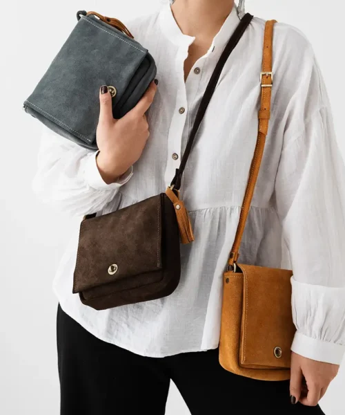 کیف چرم رودوشی زنانه