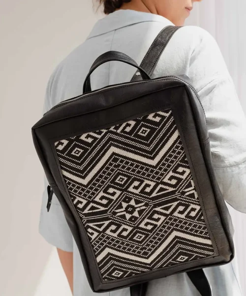 کوله پشتی چرم مصنوعی