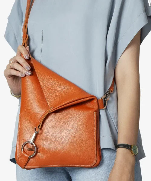 کیف رودوشی زنانه چرم طبیعی