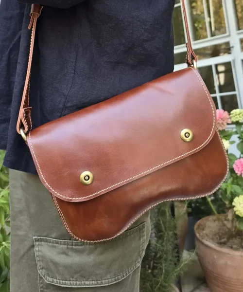 leather shoulder bag neli 08 loricastudioir