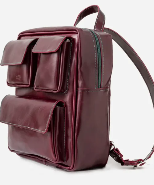 کوله پشتی چرم طبیعی مدل رامان