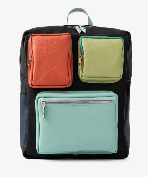 کوله پشتی چرم طبیعی مدل ریوان