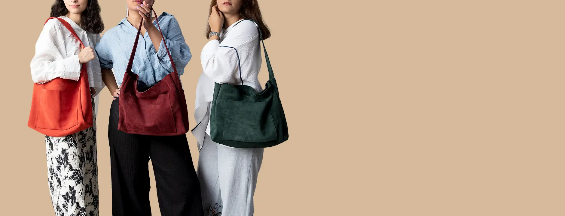 بنر کیف چرم طبیعی