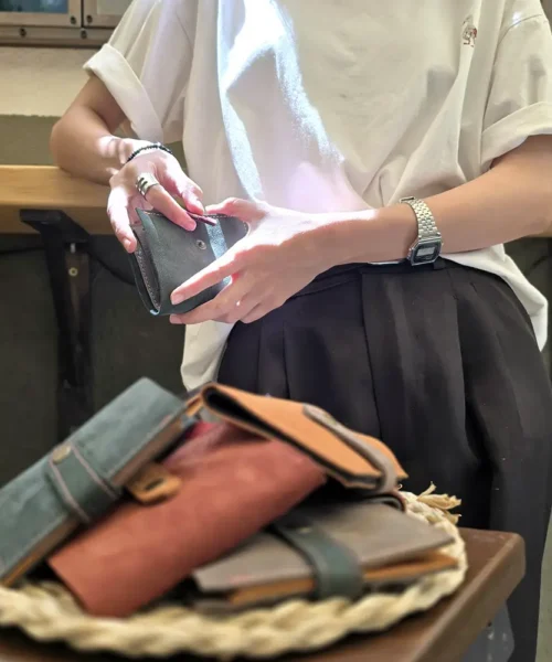 کیف پول چرم طبیعی اشبالت