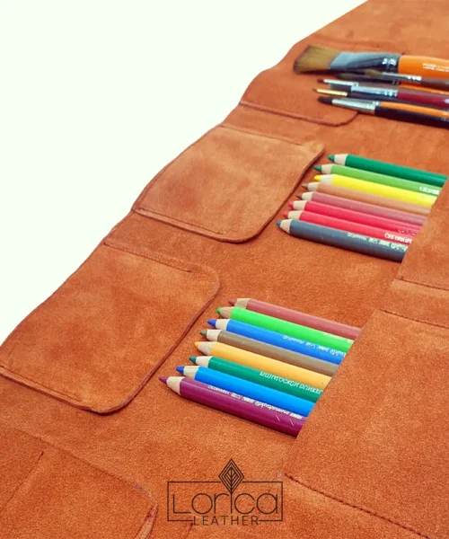 جامدادی چرم طبیعی
