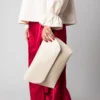 کیف کلاچ دستی زنانه چرم طبیعی